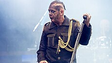 Zpvák skupiny Rammstein Till Lindemann (4. srpna 2023)