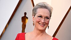 Hereka Meryl Streepová na pedávání Oscar v Los Angeles v roce 2018