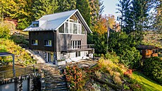 Pro �tít zvolili architekti sestavu oken Vekra v d�evohliníkovém provedení,...