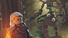 Fanoukovské zpodobnní zaklínae Geralta jako postaviky z Lega