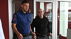 Olomoucký krajský soud otevel kauzu drogového gangu ze umperska. Na snímku...