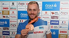 Jakub Vadlejch si do Prahy přivezl bronzovou medaili z atletického mistrovství...