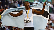 Letsile Tebogo jako druhý mu� ve finále stovky na MS v Budape�ti