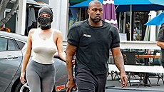 Bianca Censori a Kanye West (Los Angeles, 24. kvtna 2023)