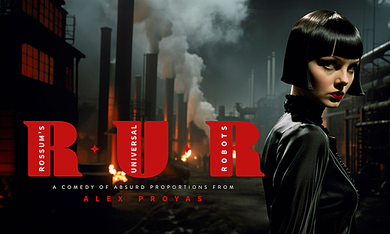 První plakát filmu R.U.R.