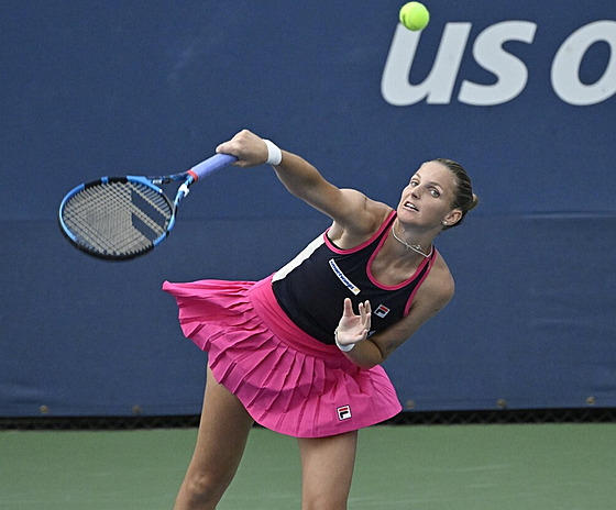 Karolína Plíková jednoznan ovládla první kolo US Open.