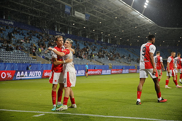 Luhansk - Slavia 2:1, nečekané drama, klid zajistil až v závěru Jurásek