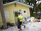 Obyvatelé Floridy se pipravují na hurikán Idalia. (29. srpna 2023)
