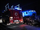 Rychlovlak u u Turína srazil pt dlník pi údrb trati. (31. srpna 2023)