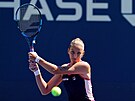 Karolína Plíková ve druhém kole US Open.