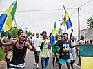 Vojáci v západoafrickém Gabonu oznámili anulování posledních voleb, uzavení...