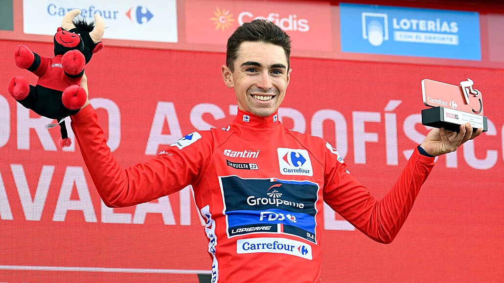 Novým lídrem cyklistické Vuelty se po esté etap stal francouzský mladík Lenny...