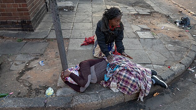Pi poru v centru Johannesburgu zemelo nejmn 20 lid, jsou destky rannch. (31. srpna 2023)