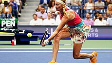 Petra Kvitová ve druhém kole US Open.