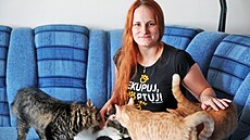 Veronika Hrdliková se snaí pomáhat zranným i oputným kokám, v byt jich...
