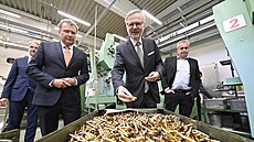 Návštěva premiéra Petr Fialy ve výrobním závodu společnosti Sellier &Bellot (...