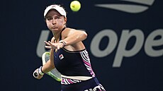 Barbora Krej�íková ukon�ila ta�ení newyorským grandslamem hned v prvním kole.