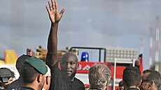 Romelu Lukaku po p�íletu do �íma.