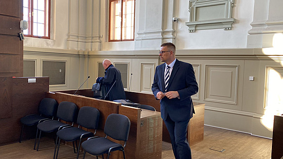 Rozhodí Marek Janoch pi soudním procesu v Berbrov kauze.