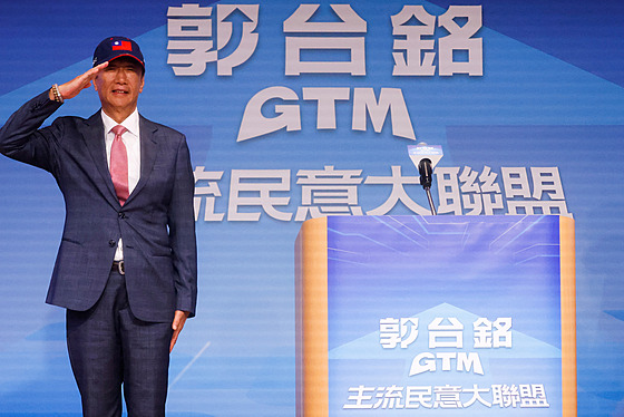 Tchajwanský miliardá Terry Kou, zakladatel spolenosti Foxconn, vstoupil do...