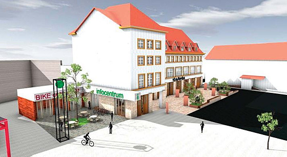 Studie nové podoby centrální �ásti m�sta A�