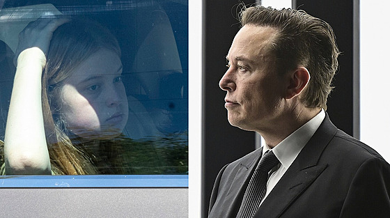 Vivian Jenna Wilsonová a její otec Elon Musk