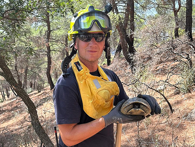 Hašení v Řecku bylo to největší peklo, přiznal přerovský velitel hasičů