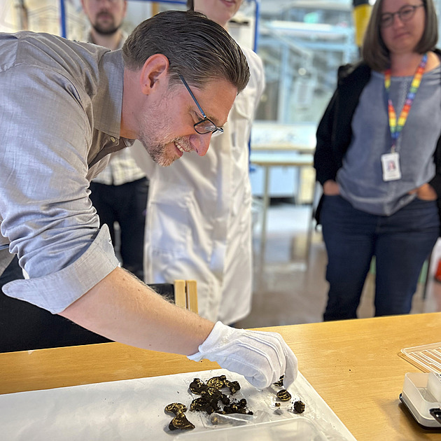 Myslel jsem, že jsou to čokoládové mince. Nor našel s detektorem poklad století