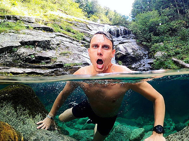Ledový rekordman v létě lekal potápěče