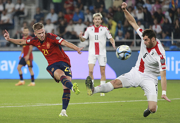 Španělsko deklasovalo Gruzii, Morata dal hattrick a Yamal překonal rekord