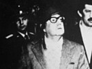 Poslední známá fotografie Salvadora Allendeho. Socialistický prezident Chile...