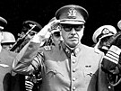 Chilská vojenská junta. Augusto Pinochet druhý zleva 