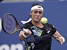 Tunisanka Uns Dábirová v osmifinále tenisového US Open.