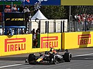 Max Verstappen vítzí ve Velké cen Itálie.
