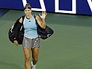 eská tenistka Karolína Muchová se louí po poráce v semifinále US Open.