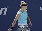 eská tenistka Karolína Muchová ve tetím kole US Open