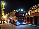 Transportn� kamion se slon�m samcem Jackem dorazil do zl�nsk� zoo v no�n�ch...