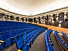 Modr� s�l ve zrekonstruovan�m kin� Vesm�r v Trutnov� (7. 9. 2023)