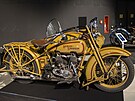 Jeden z historických motocykl Harley-Davidson
