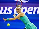 Marie Bouzková bojuje o postup do osmifinále US Open.