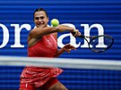 Aryna Sabalenková ve tvrtfinále US Open.