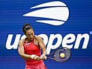 íanka eng chin-wen hraje bekhend ve tvrtfinále US Open.
