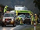 Dopravní nehoda na Novém Zélandu (5. záí 2022)