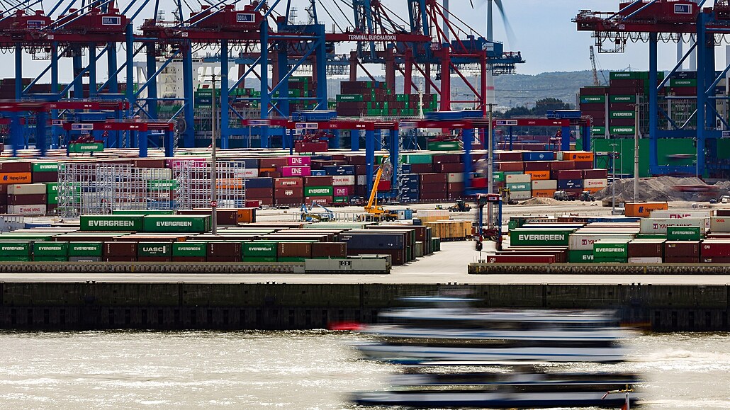 Hamburský p�ístav (1. zá�í 2023)