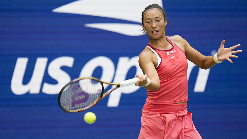 eng chin-wen se chystá na úder ve tvrtfinále US Open.