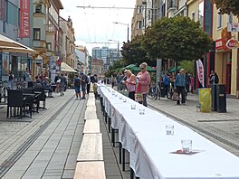 Akci spolen s magistrátem pipravil kavárník Ondej Kobza, který v minulosti...