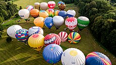 T�sn� p�ed startem z Babi��ina údolí (3. zá�í 2023)