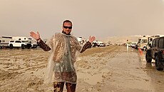 Marek Fier na festivalu Burning Man