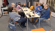 Litom��ický Deutschklub. Ú�astníci p�i ka�dém setkání ��prechtí� zhruba hodinu,...