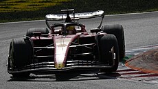 Charles Leclerc na trati Velké ceny Itálie